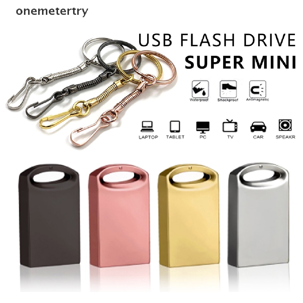 Usb Mini 2TB Bằng Kim Loại Có Móc Khóa Tiện Dụng