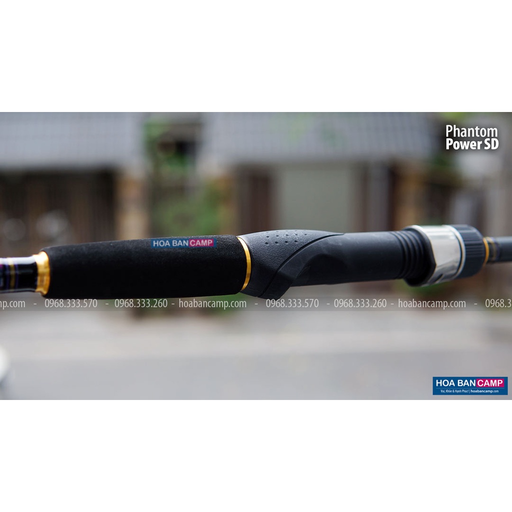 Cần Lure Daiwa 17 Phantom Power SD | 2 Khúc