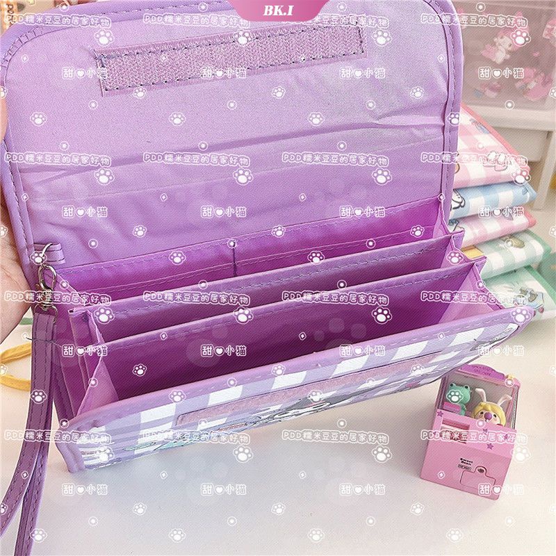 SANRIO Mới Ví Đựng Hộ Chiếu Đa Năng Họa Tiết Hello Kitty Mymelody Kuromi Cinnamoroll