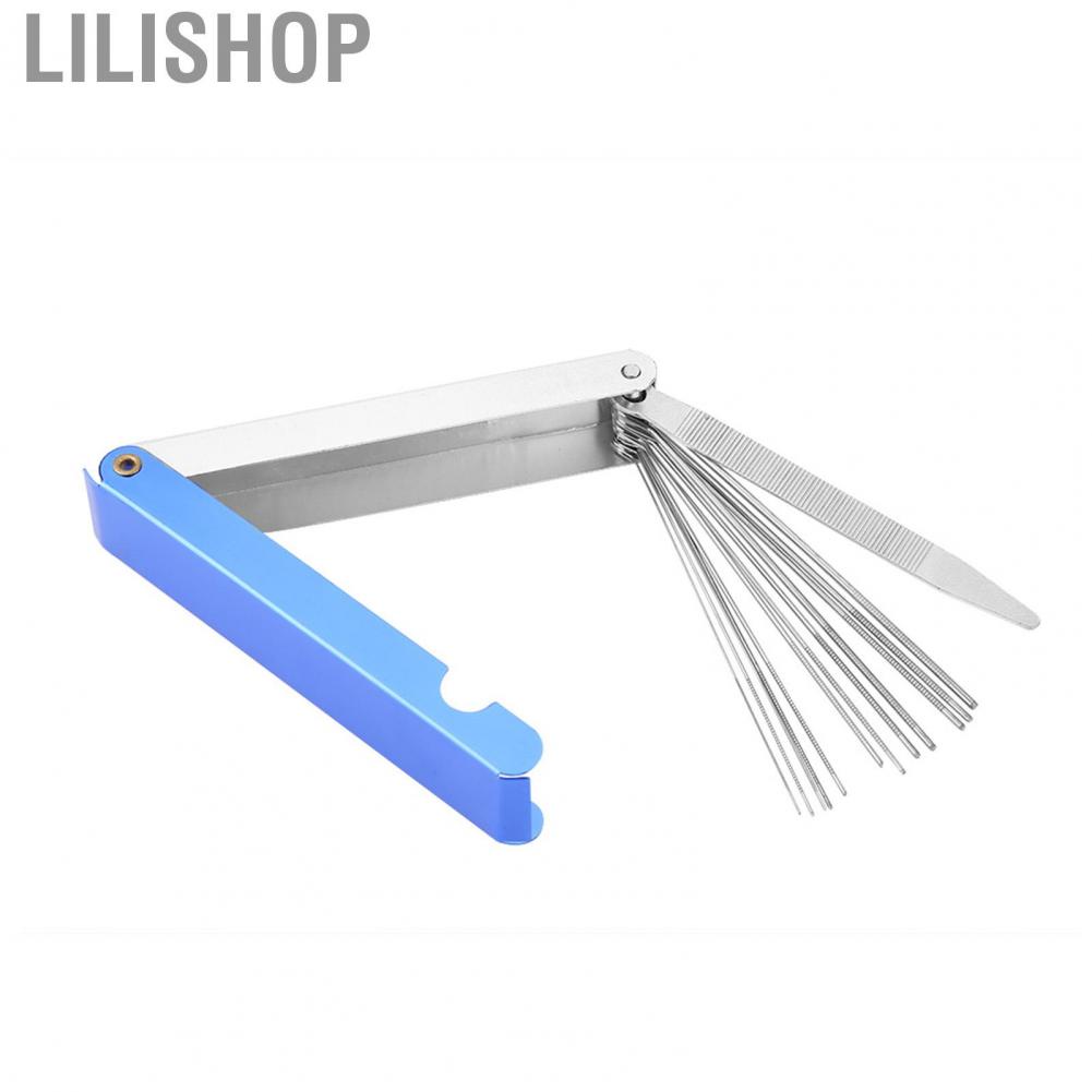Lilishop Motorcycle Carburetor Jet Gas Welding Nozzle Cleaner Kit With Storage