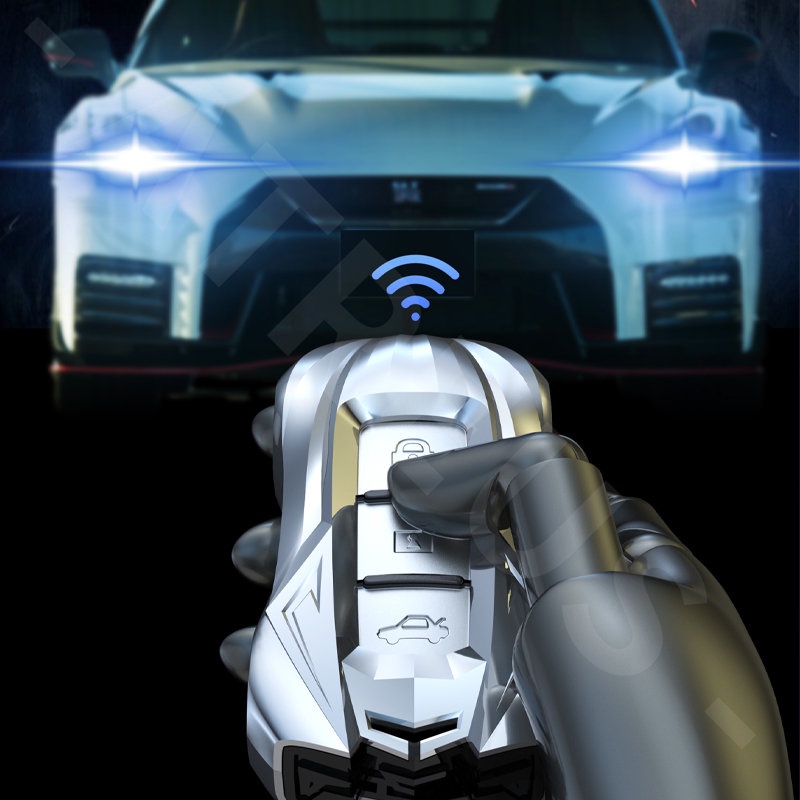 1 Bộ Vỏ Bọc Chìa Khóa Xe Hơi Thể Thao Nissan March Juke Skyline Terrano Gtr Livina Serena Xtrail t31 t30 Bằng Hợp Kim Kẽm