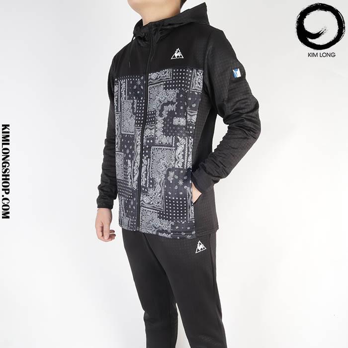 [Chính hãng] Áo Khoác Nam Lecoq Sportif-qtmqjf41-blk