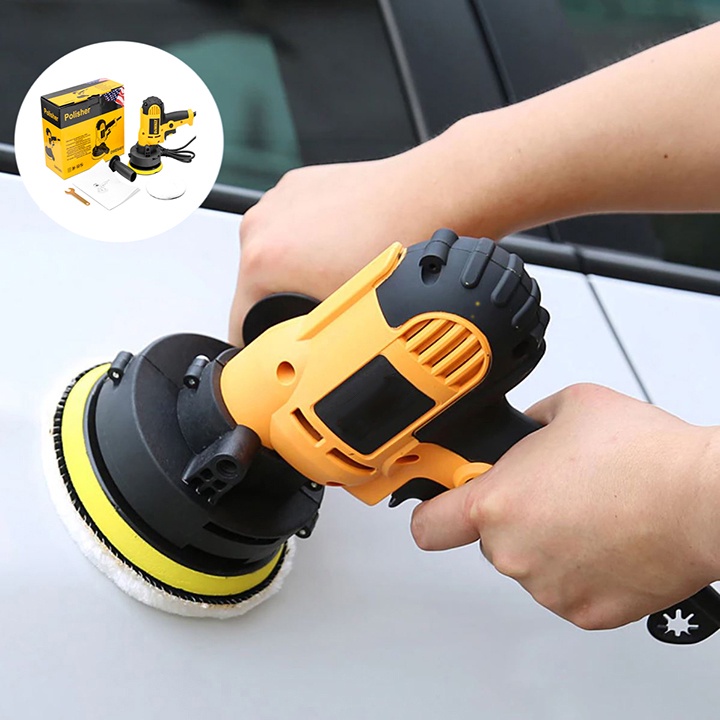 Máy đánh bóng xe ô tô, Chà nhám cầm tay 700W chạy điện