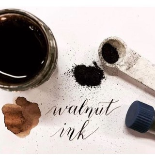Mực Walnut Ink  dạng  tinh thể-  mực pha sẵn