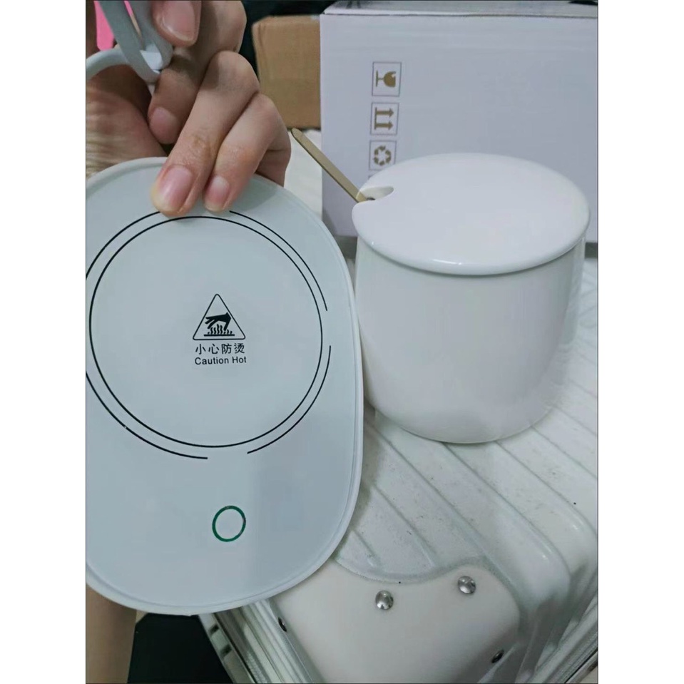 Đế Hâm Nóng LucKy nhiều màu, hâm nóng trà, cafe, hâm sữa