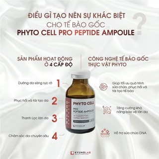 Tế bào gốc tái tạo da 𝐏𝐇𝐘𝐓𝐎 𝐂𝐄𝐋𝐋 𝐏𝐑𝐎 𝐏𝐄𝐏𝐓𝐈𝐃𝐄 𝐀𝐌𝐏𝐎𝐔𝐋𝐄