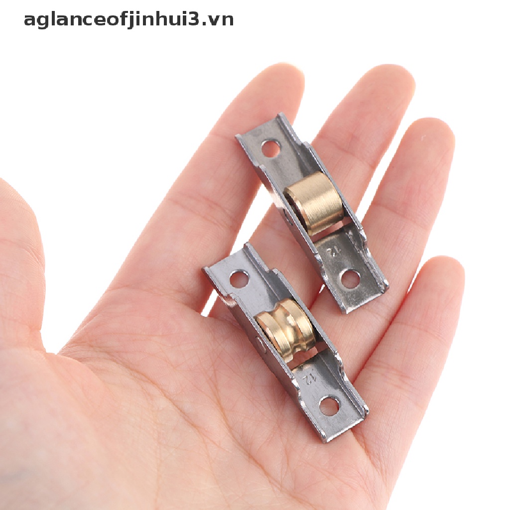 1 Bánh Xe Ròng Rọc Trượt Cửa Sổ Bằng Thép Không Gỉ