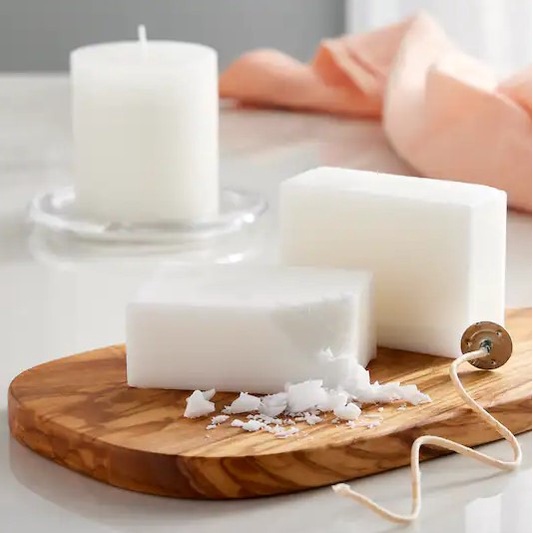 Sáp nến thơm tinh luyện 1kg - Paraffin Wax - Nguyên liệu làm nến an toàn