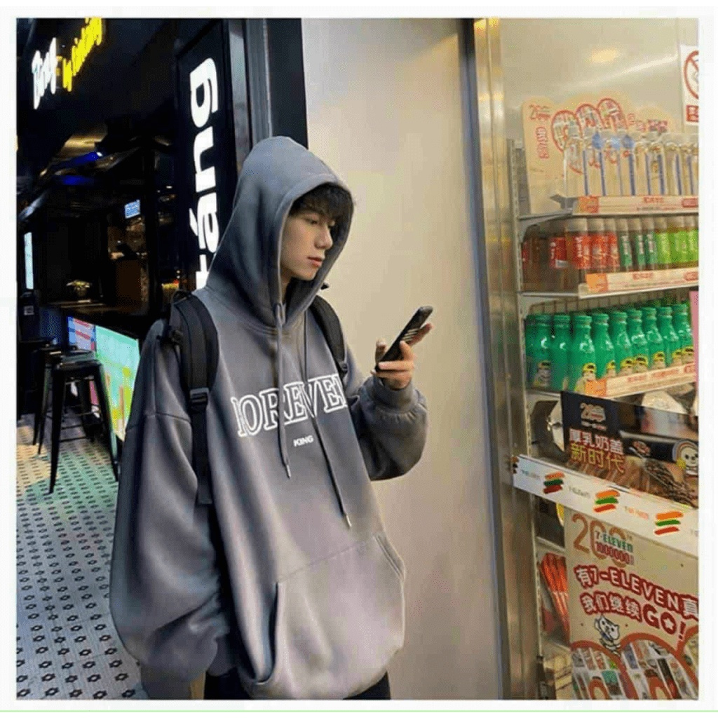 (HCM) ÁO KHOÁC NỈ HODDIES FORM RỘNG THỜI TRANG HÀN QUỐC - THU ĐÔNG GIỮ ẤM CƠ THỂ CHO CÁC BẠN TRẺ NAM NỮ ĐỀU MẶC ĐƯỢC KM