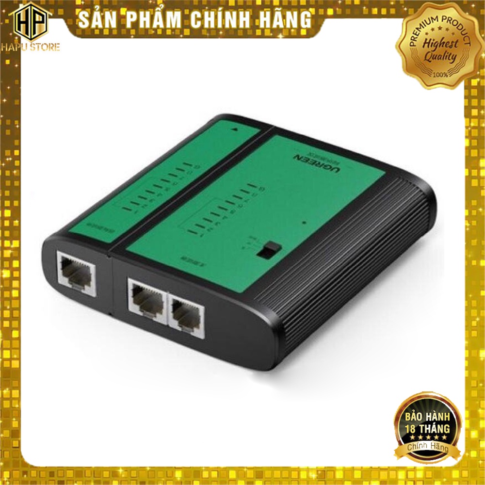 Bộ test dây mạng Ugreen 10950 - Thiết bị kiểm tra kết nối RJ45 - Hapustore