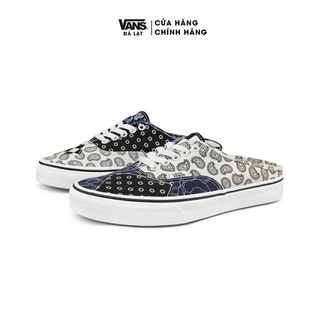 Giày vans classic authentic mule skate sneakers shoes pattern mix vn0a54f76uw