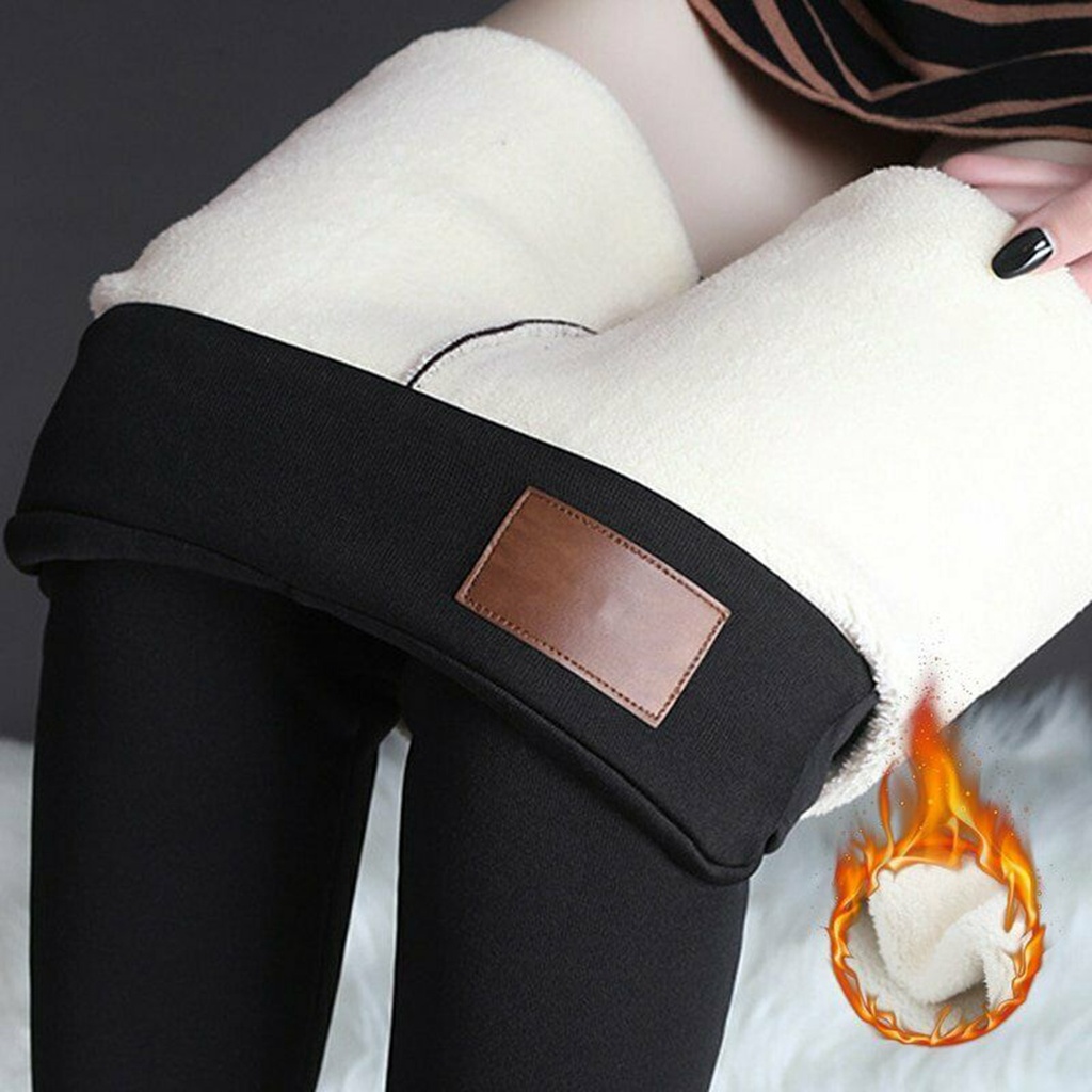 Quần Legging Dày Giữ Ấm Cạp Cao Thời Trang Nữ