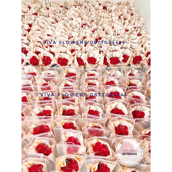 Túi đựng hoa sáp, túi đựng quà tặng, túi giấy mặt kính