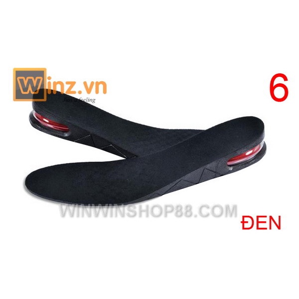 Lót giày tăng chiều cao có đệm khí cả bàn cao cấp cao 3cm cho giày thể thao sneaker