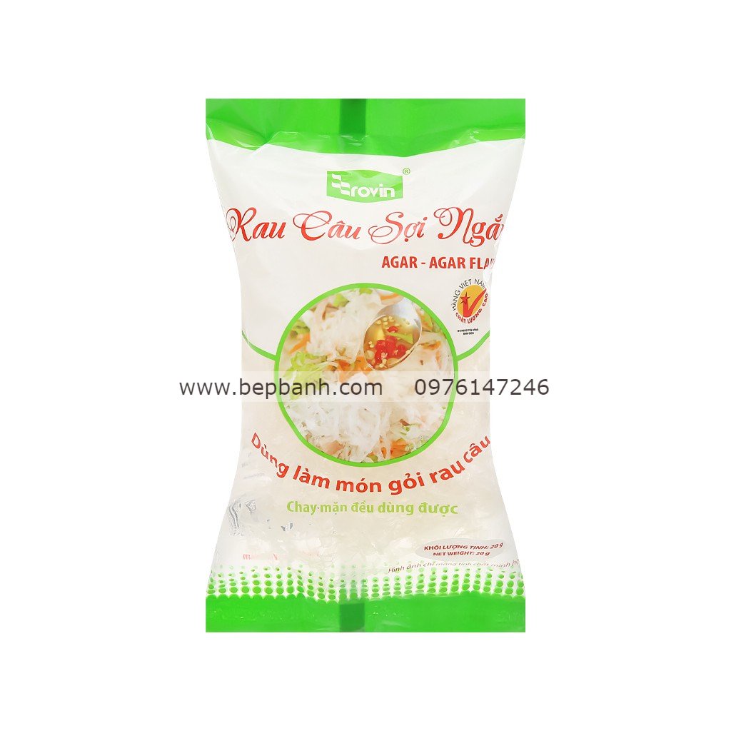 Rau câu sợi ngắn Rovin 20gr