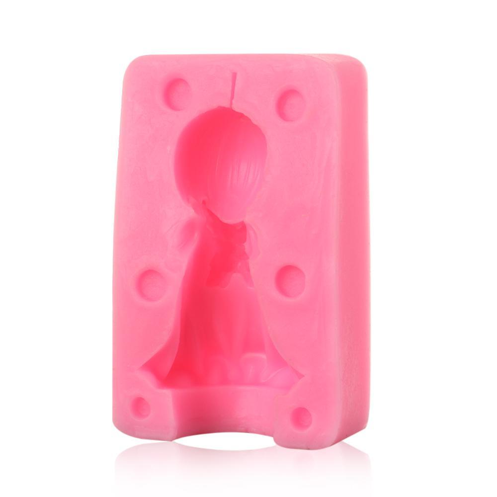 Khuôn Silicone Làm Bánh Tạo Hình Góc 3D Độc Đáo Tiện Dụng DIY