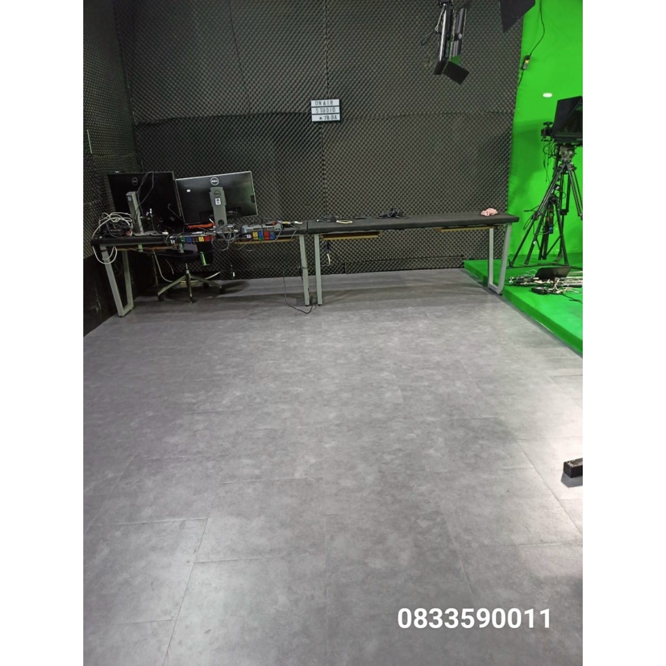 Miếng dán sàn thông minh có keo sẵn tiện lợi, kích thước 45.72cm*45.72cm*2mm