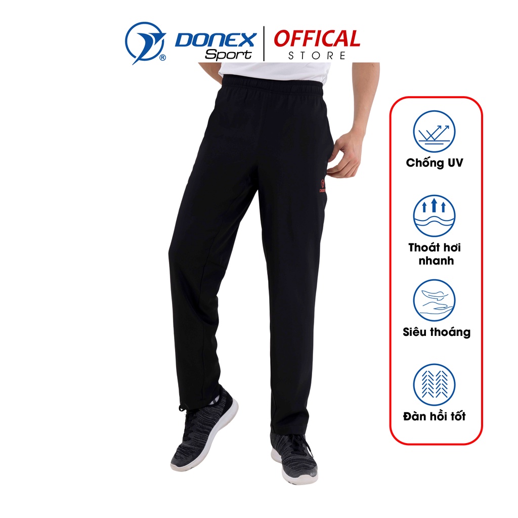 Quần gió thể thao cao cấp nam DONEXSport MD-658 siêu mềm mịn, năng động, cá tính