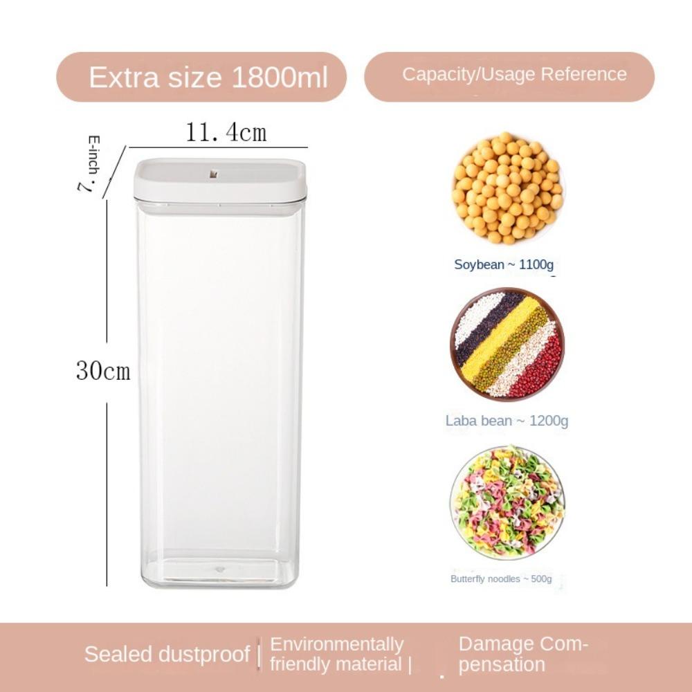 CONOPERY Hộp Đựng Gia Vị Trong Suốt Hình Vuông Có Nắp Đậy Tiện Dụng