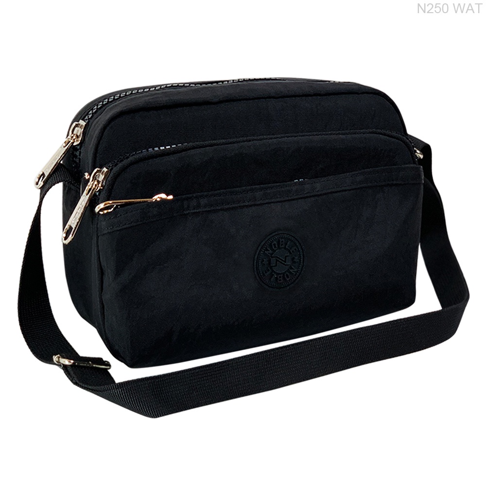 Túi đeo chéo 3 ngăn, hàng chính hãng, chất liệu vải dù siêu bền, chịu nước và chống bám bẩn. Mã N250NHA