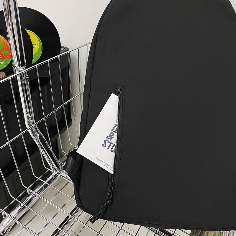 Balo Đi Học Nam Nữ Trơn Chống Thấm Nước 9936