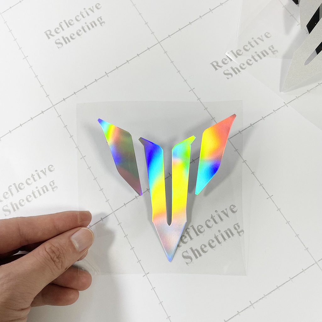 Yamaha Đặc Biệt Phản Quang Dán Xe Hơi Nhiều Màu Sắc Laser Phản Quang Dán Yamaha Logo Xe Máy Điện Xe Phản Quang Dán Trang Trí