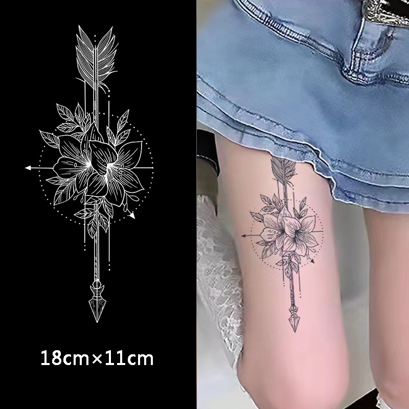 Hình Xăm Dán Tạm Thời Chống Nước Lâu Trôi 15 Ngày; 18cm * 11cm