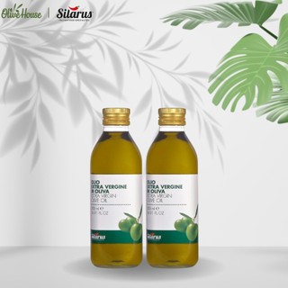 Combo - 2 chai dầu Olive nguyên chất Silarus nhập khẩu từ Ý 500ml