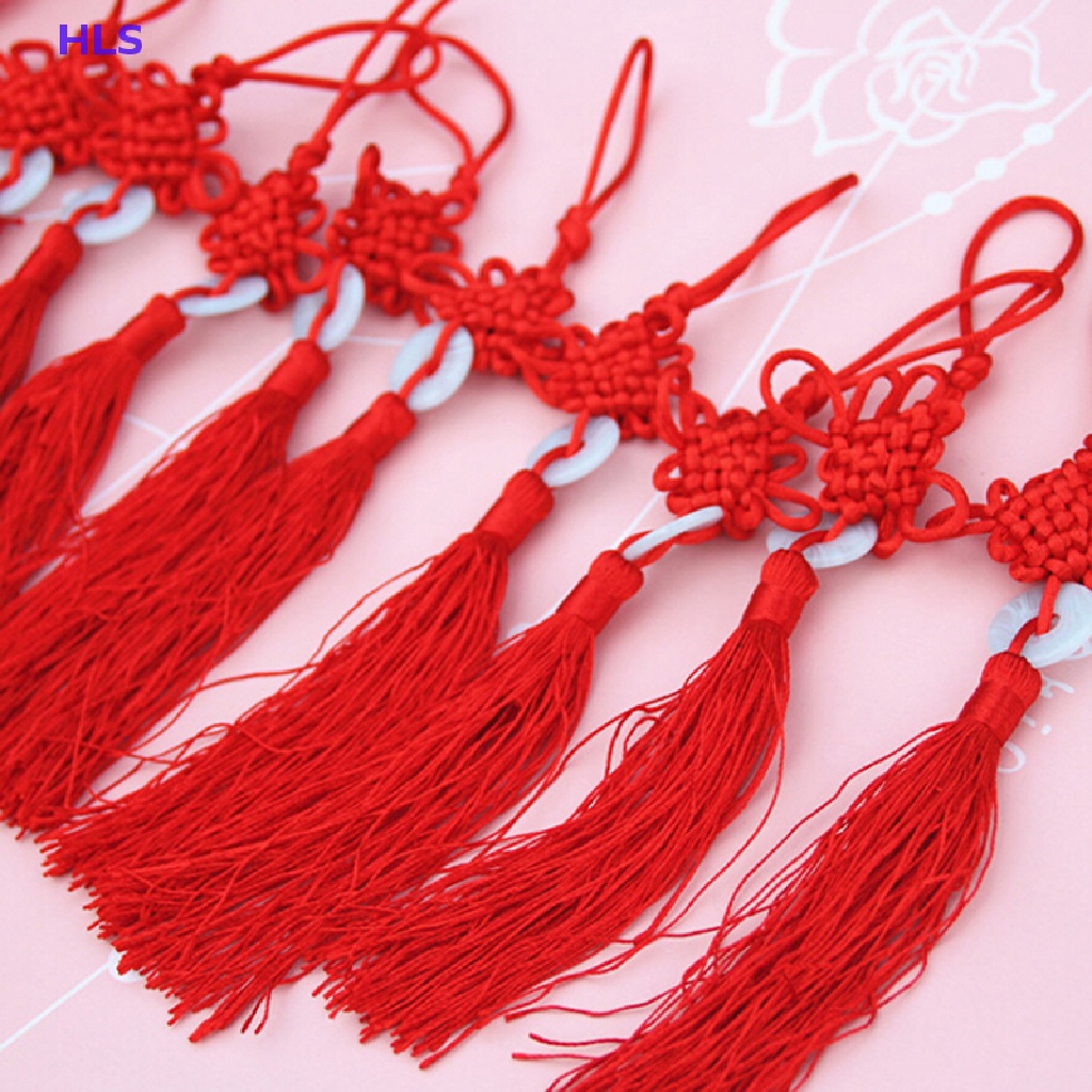 Dây Tua Rua Thắt Nút Kiểu Trung Hoa 22cm Trang Trí Nhà Cửa