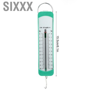 Sixxx 10N Meter Spring Dynamometer Bar Physics Mechanical Experiment Instrument