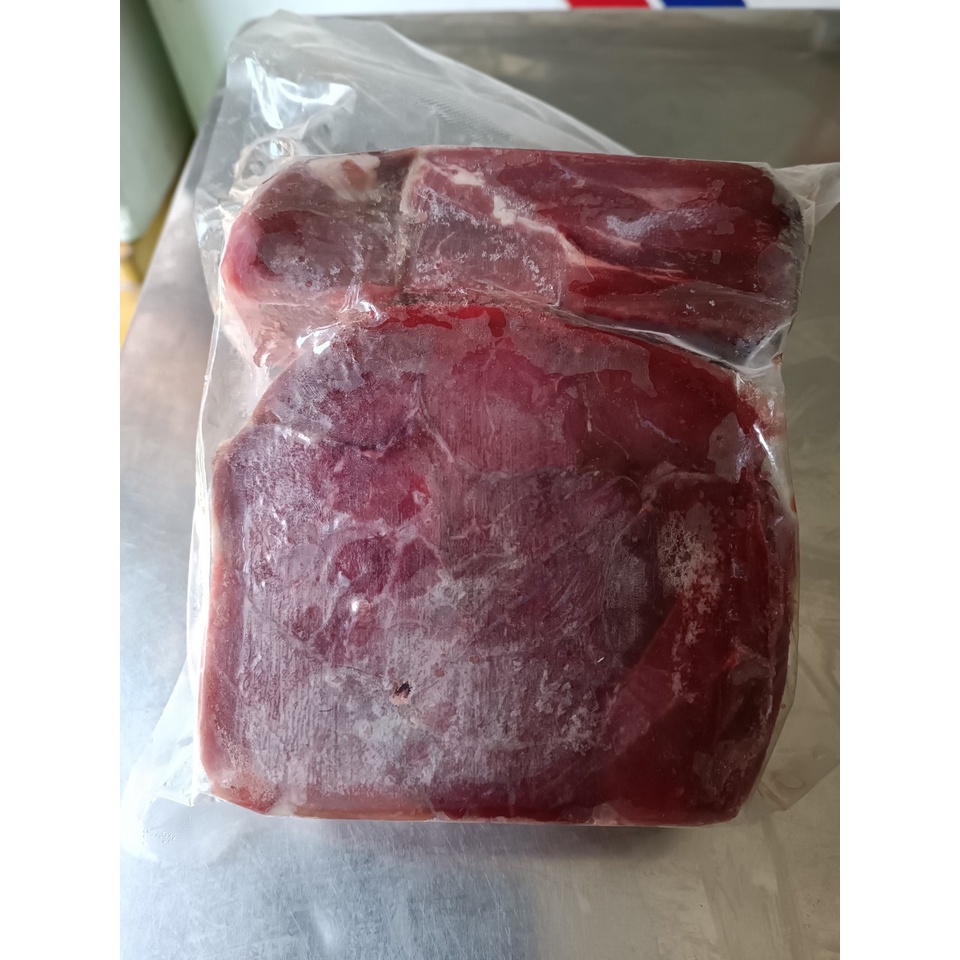 Thịt Bò nguyên tảng (1kg) - Thức ăn cho thú cưng chó mèo