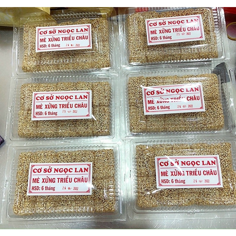 HỘP 250G MÈ XỬNG TRIỀU CHÂU HSD:6 THÁNG