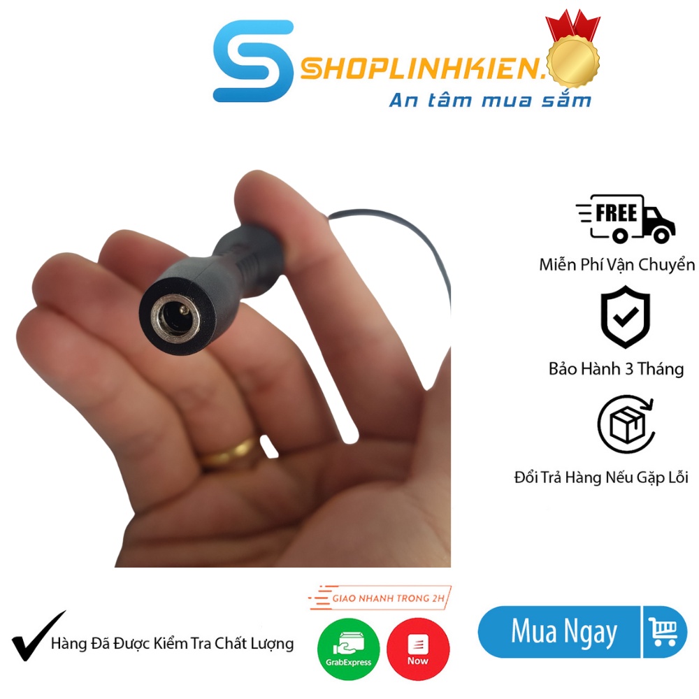 Dây nguồn DC 4.8x1.7MM cái đực chuyên dụng 4.8*1.7 - ShopLinhKienM2M