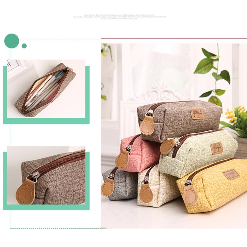 Túi Đựng Bút Chì / Mỹ Phẩm Sức Chứa Lớn Tiện Dụng Cho Nam Và Nữ