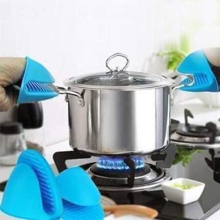Găng Tay Lót Nồi Bằng Silicone, Chịu Nhiệt Độ Cao, An Toàn