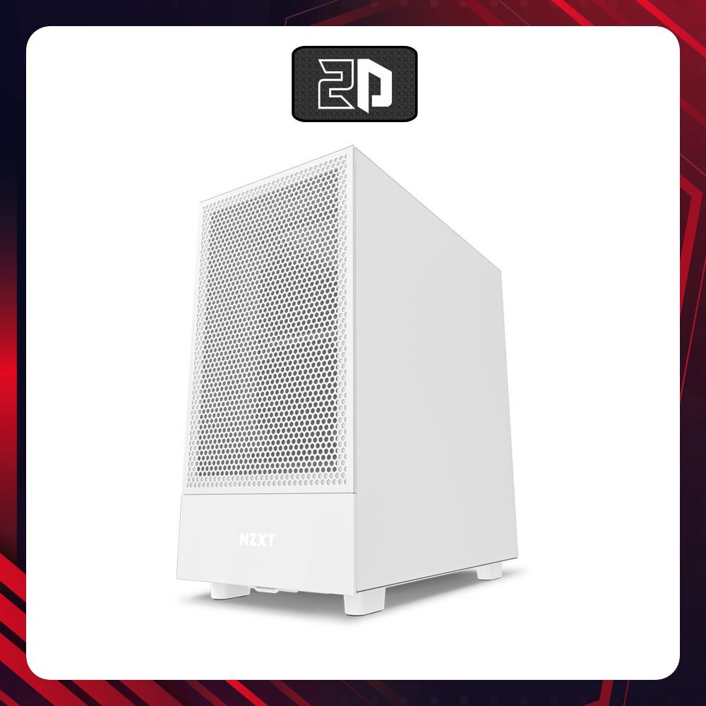 Vỏ case NZXT H5 FLOW WHITE (Màu Trắng)