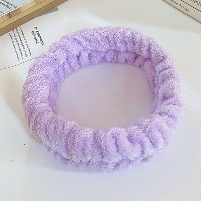 Băng Đô Rửa Mặt / Trang Điểm Bằng Vải Co Giãn