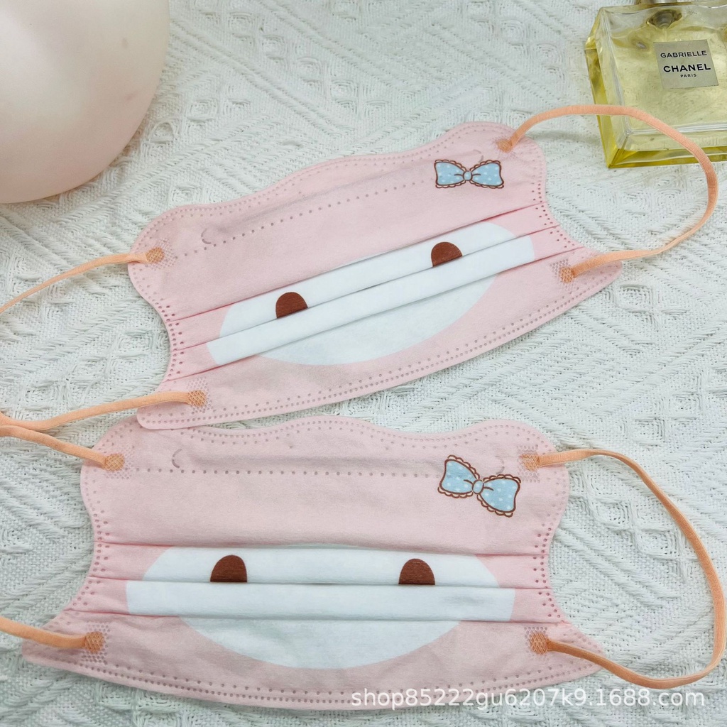 Khẩu trang con cua họa tiết Thỏ Stella Lou