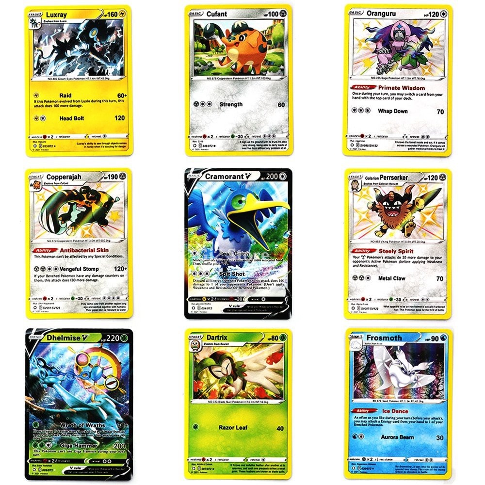 Bộ thẻ Bài Pokemon Hộp 360 Thẻ Cao Cấp Siêu Đẹp Nhiều Loại