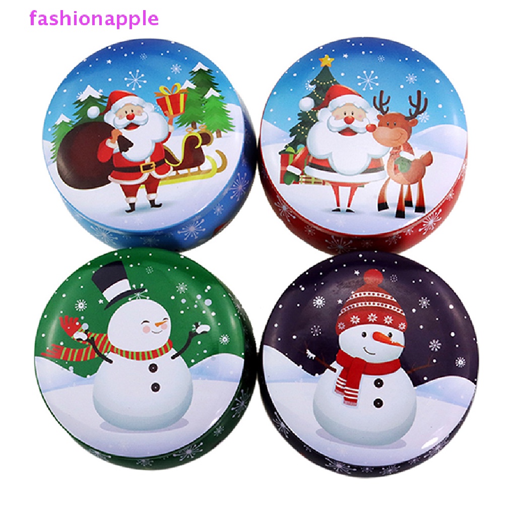 Hộp Thiếc Mini Đựng Kẹo Giáng Sinh