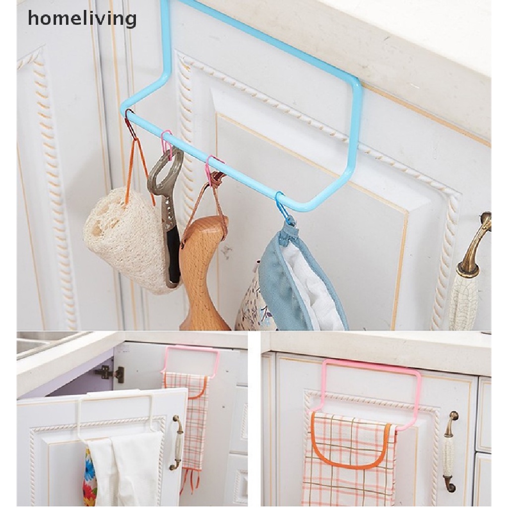 1 Giá Đỡ Treo Khăn Gắn Cửa Tủ Nhà Bếp / Phòng Tắm