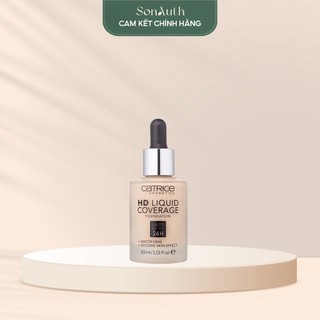 Kem nền Catrice HD Liquid Coverage Foundation 30ml