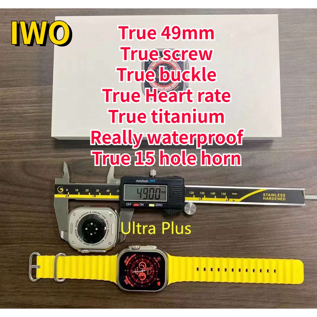 Đồng Hồ Thông Minh 2022 IWO 49mm ultra 8 NFC 8 Bluetooth Gọi Điện 2.02inch 380Mah PK H10 ultra MT8 ultra