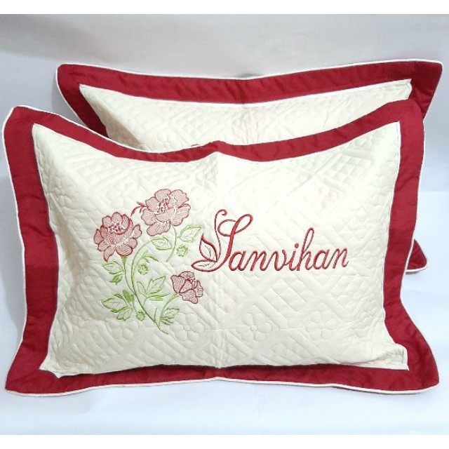 Cặp Vỏ Gối Nằm Cực Kỳ Đẹp - Sang Trọng (45x65cm) - Vỏ Gối Được Trần Bông Dày (cho cảm giác êm ái khi nằm)