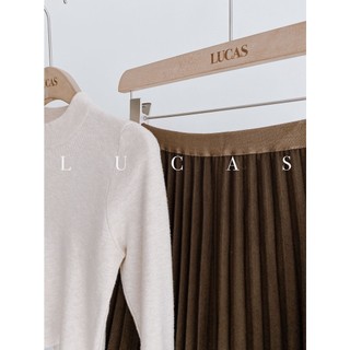 Áo len tăm be cổ lọ 3p dáng croptop body