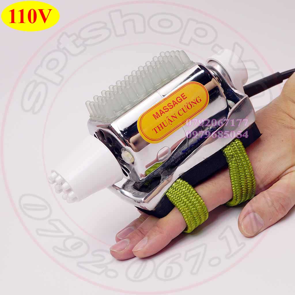 Máy massage đeo tay tiệm tóc rung mạnh Thuận Cường điện 110V