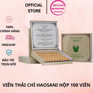 Viên thải chì Haosani , Viên hút chì dùng trong spa [ 1vỉ 50 viên]