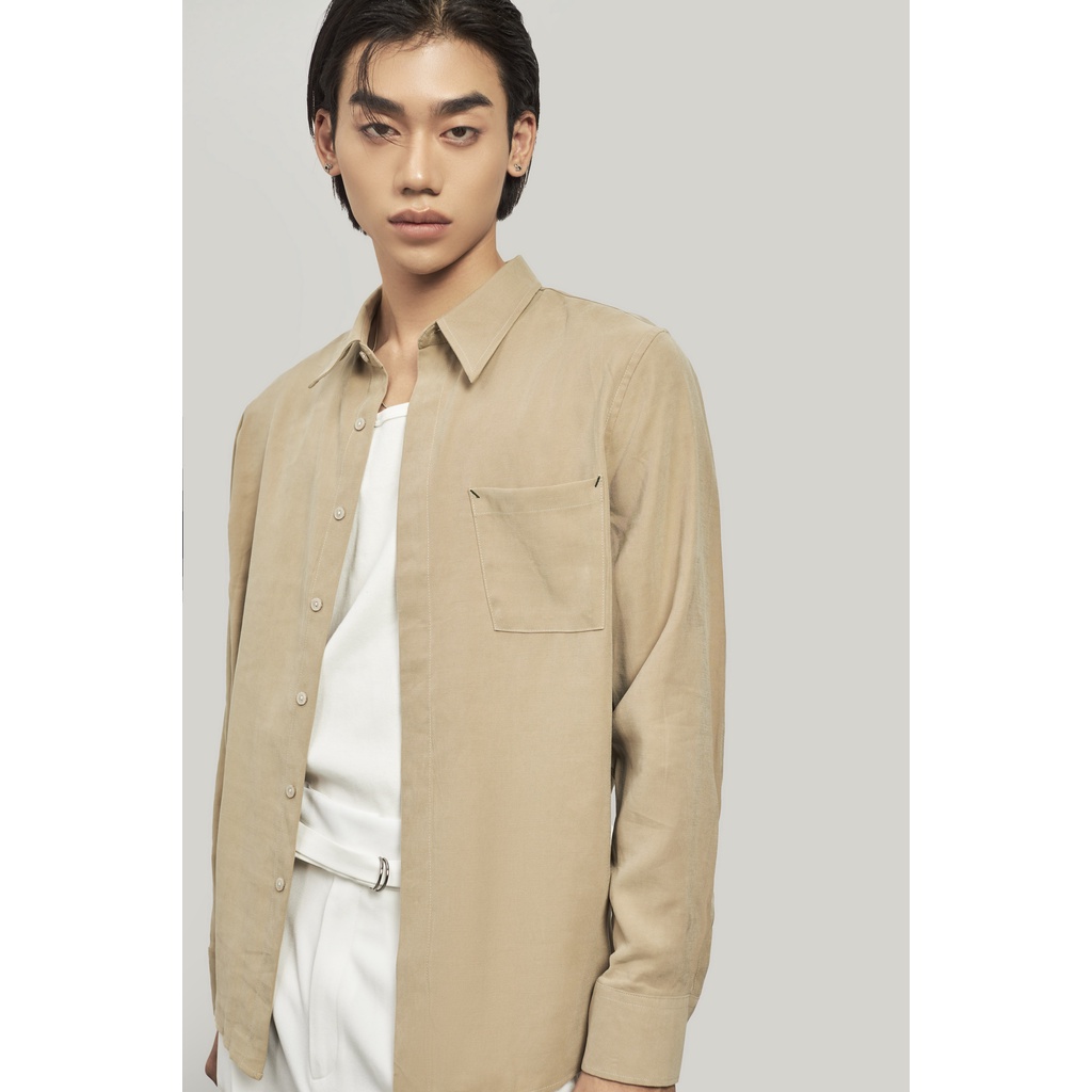 Áo sơ mi tay dài nam mềm mịn thoáng mát Highway (Menswear) Wesley