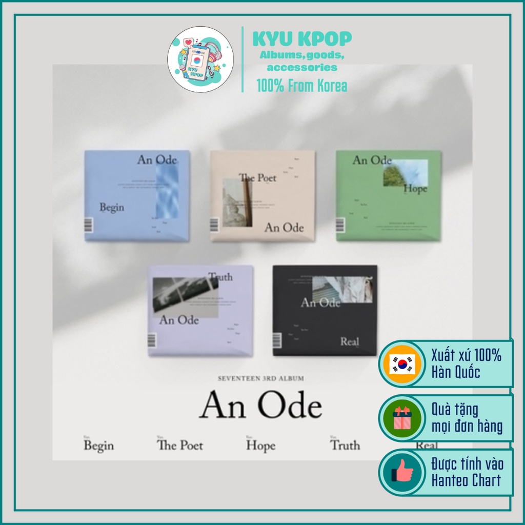 Bộ Ảnh 3rd Seventeen - An Ode Bìa Ngẫu Nhiên