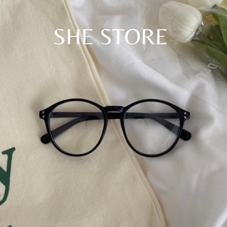 Kính gọng nhựa from tròn đáng yêu - S03